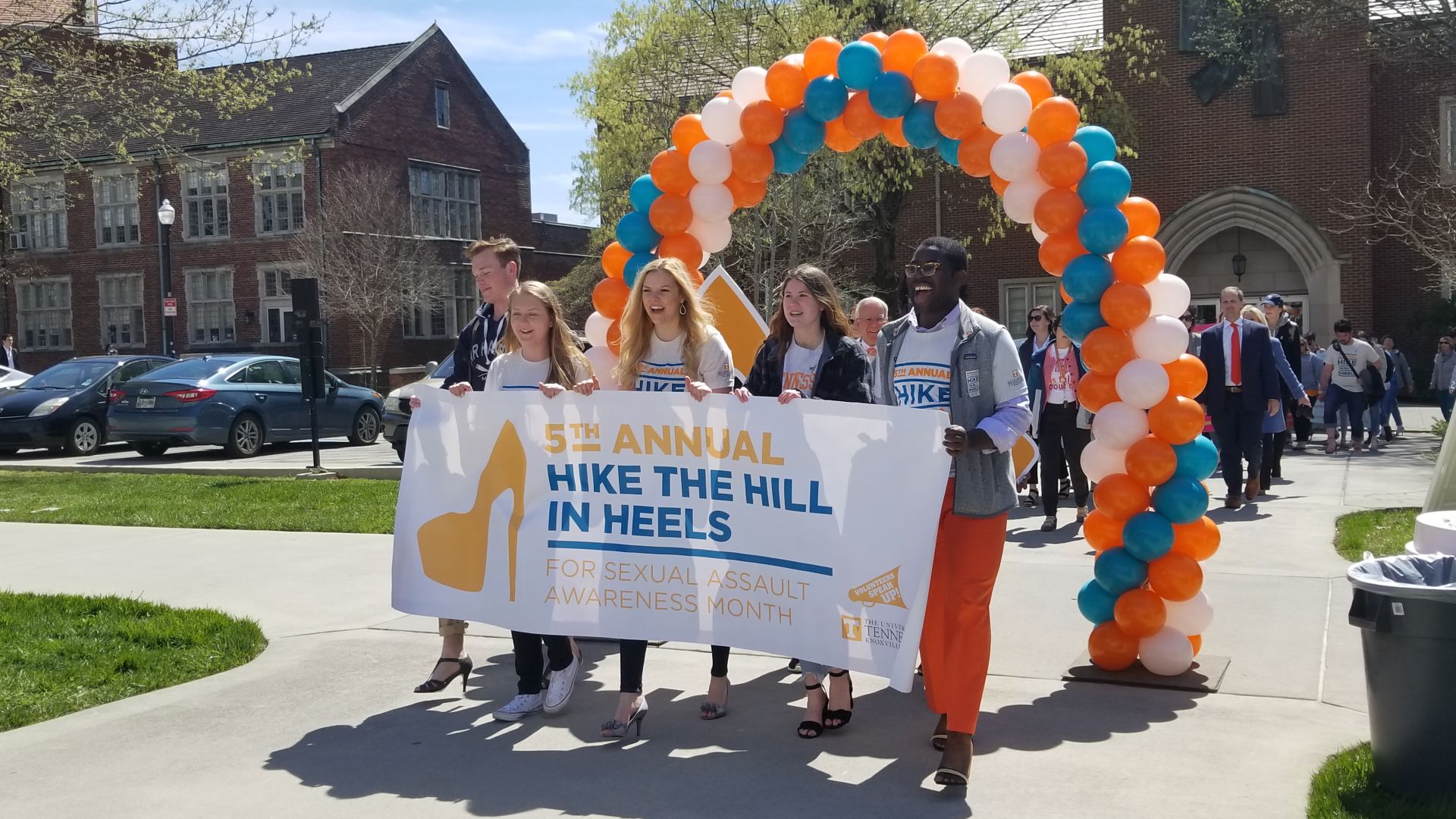 Hike the Hill in Heels